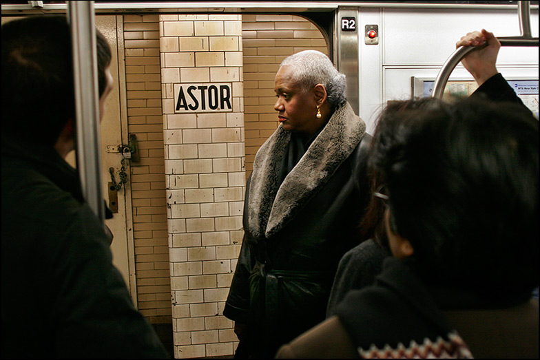 6 Train ~ Astor Place ~ 6:10pm - Click for next Image