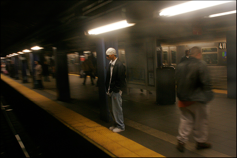 F Train ~ Brooklyn Bound ~ 3:25pm - Click for next Image
