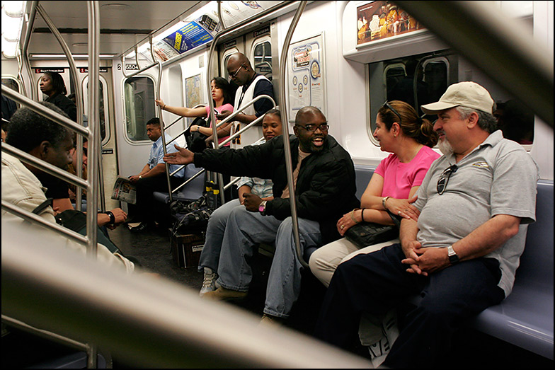 4 Train ~ Bleeker Street ~ 1:30pm - Click for next Image