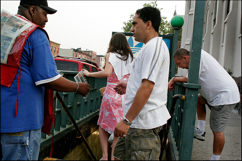 M/R ~ 4th ave Brooklyn ~ 8:25am - Click for next Image