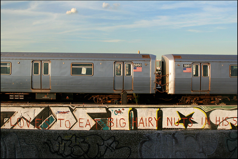 F Train ~ Smith & 9th st. ~ 6:45pm - Click for next Image