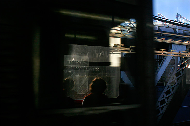 N Train ~ Manhattan Bridge ~ 5:15pm - Click for next Image
