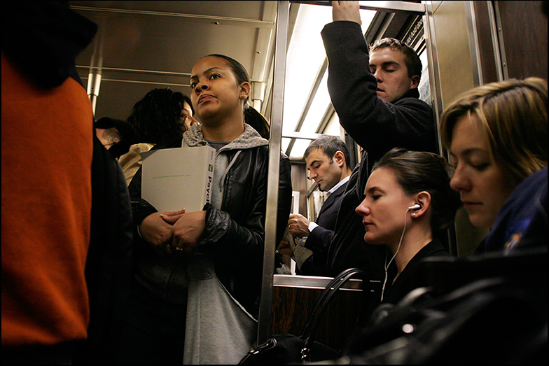 F Train ~ 7th ave. Brooklyn ~ 9:15am - Click for next Image