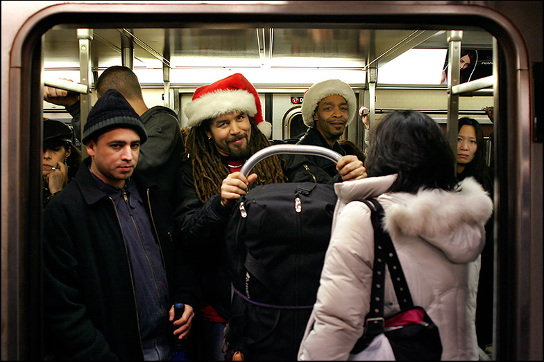 F Train ~ Broadway Lafayette station ~ 6:15pm - Click for next Image
