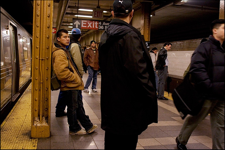 N Train ~ 36th street, Bkyln ~ 6:30pm - Click for next Image