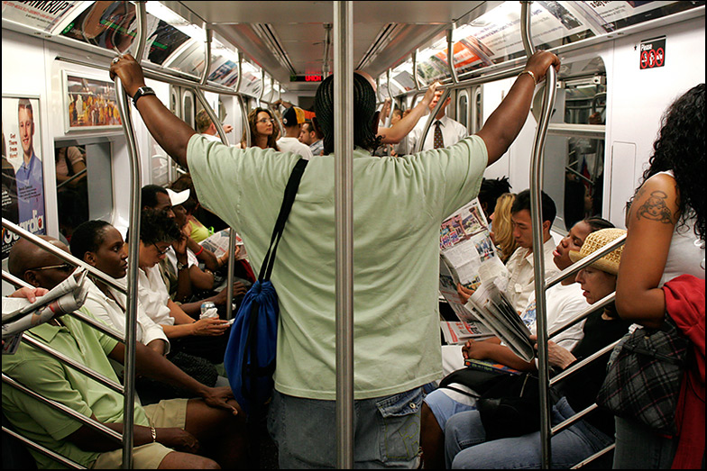 6 Train ~ 23rd st. ~ 9:15am - Click for next Image