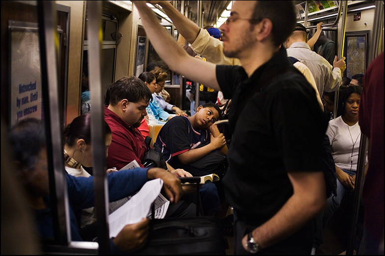 C Train ~ Jay St ~ 9:10am - Click for next Image