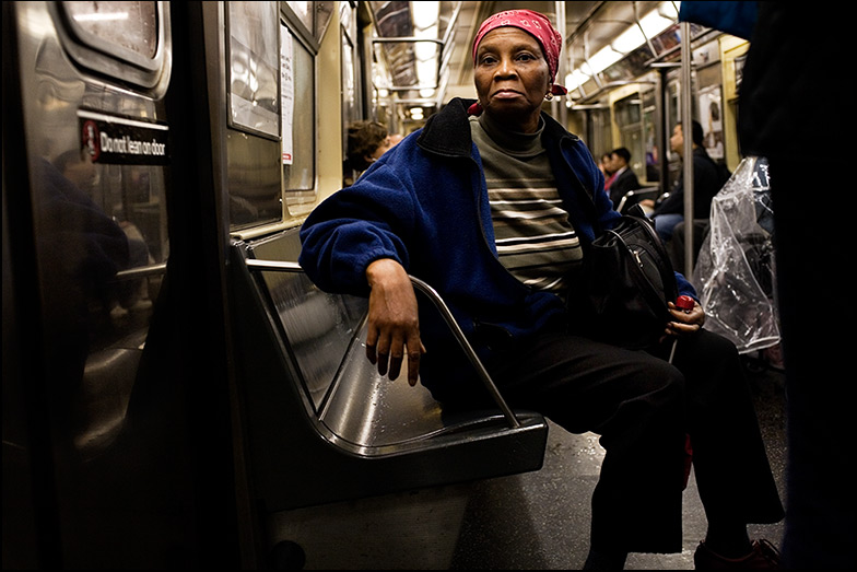 Q Train ~ Dekalb Ave ~ 6:55pm - Click for next Image