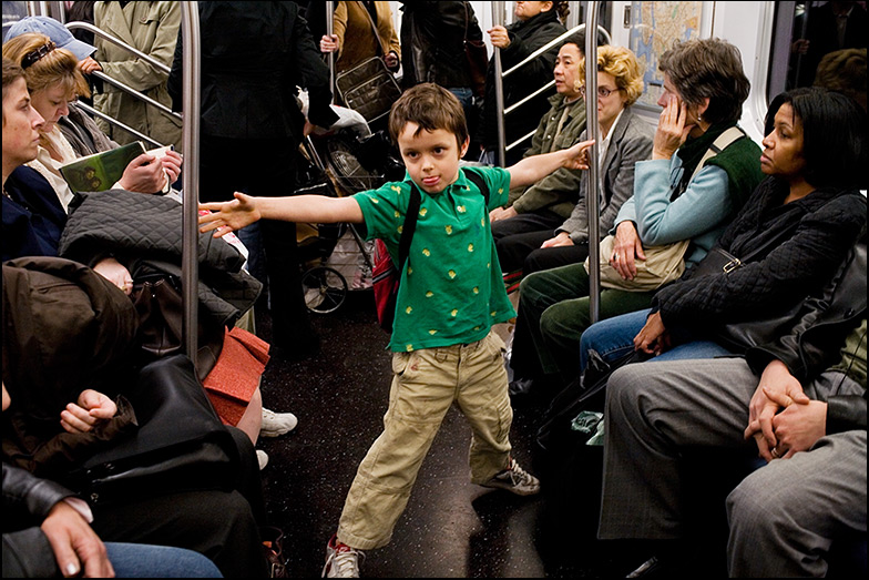 6 Train ~ Astor Place ~ 6:20pm - Click for next Image