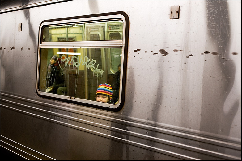 F Train ~ 15th Street Prospect Park ~ 8:30am - Click for next Image