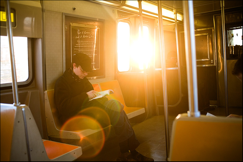 F Train ~ Smith & 9th Street ~ 6:35pm - Click for next Image