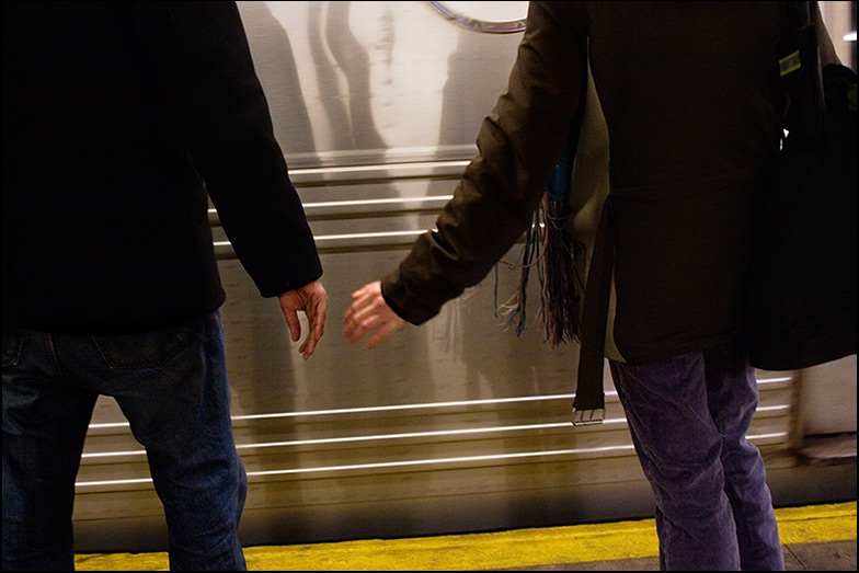 F Train ~ 15th Street Prospect Park ~ 8:45am - Click for next Image