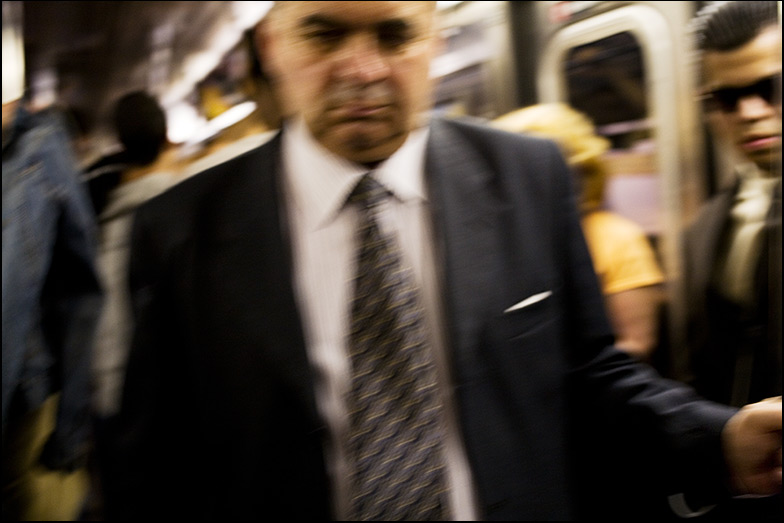 N Train ~ Brooklyn Bound ~ 6:30pm - Click for next Image