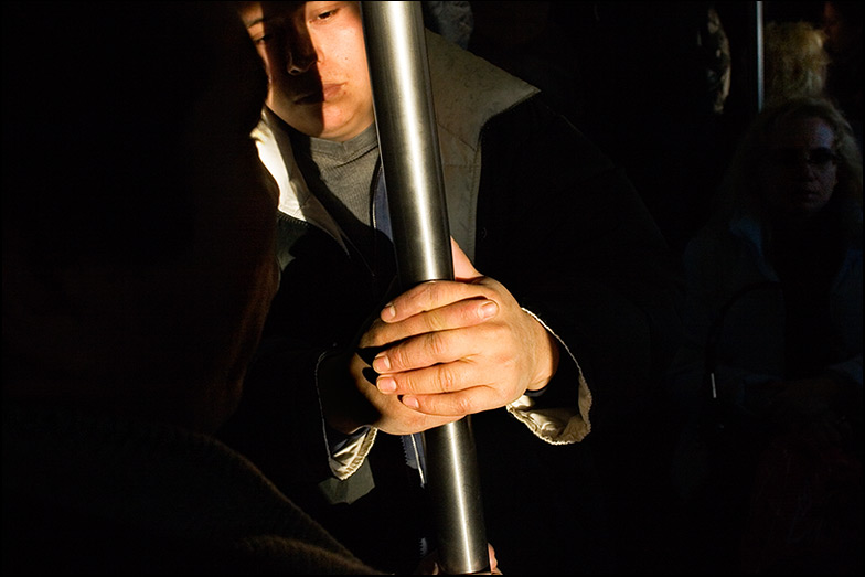 F Train ~ Smith & 9th Street ~ 6:45pm - Click for next Image