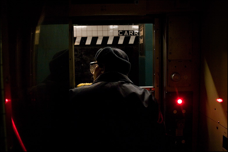 F Train ~ Carroll st. ~ 6:50pm - Click for next Image