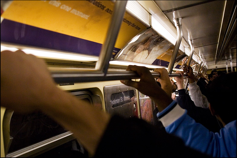 F Train ~ Jay St. ~ 9:10am - Click for next Image