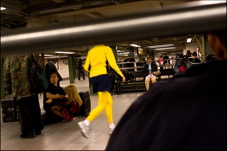 Union Square Station ~ 6:15pm - Click for next Image