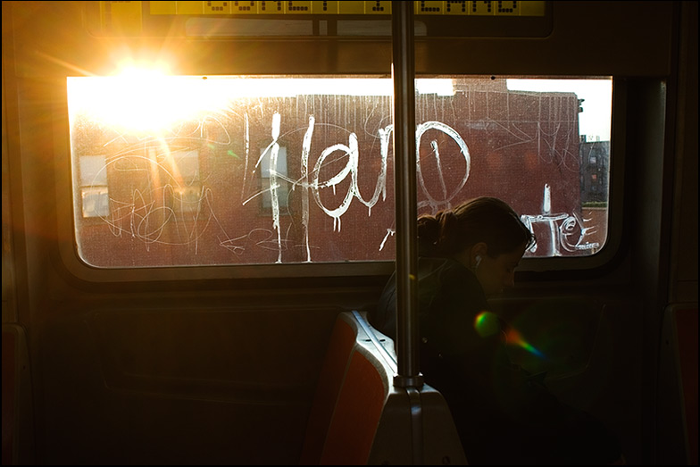 F Train ~ Carroll Gardens ~ 6:15pm - Click for next Image