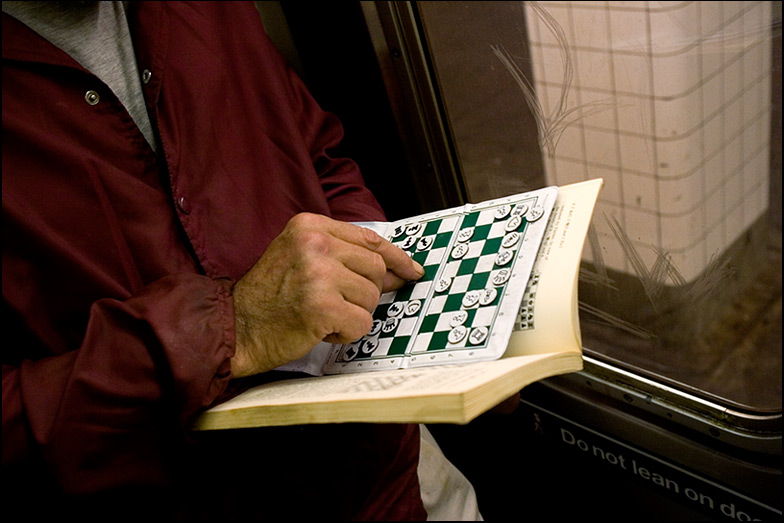 F Train ~ 15th Street Prospect Park ~ 6:45pm - Click for next Image