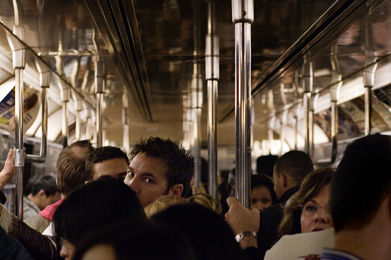 N Train ~ Canal St. ~ 6:15pm - Click for next Image