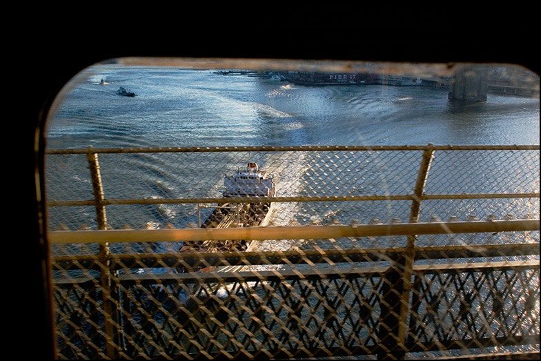 N Train ~ Manhattan Bridge ~ 6:25pm - Click for next Image
