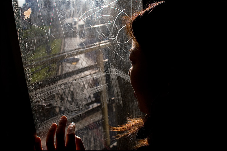 N Train ~ Manhattan Bridge ~ 6:15pm - Click for next Image