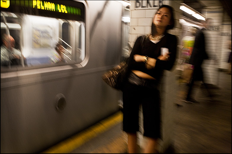 6 Train ~ Bleeker St. ~ 6:20pm - Click for next Image