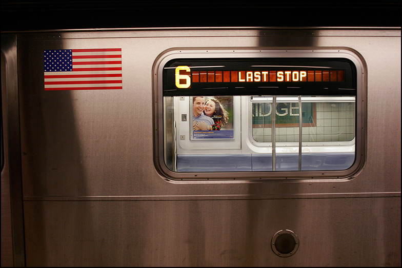 6 train ~ Brooklyn Bridge ~ 5:30pm - Click for next Image