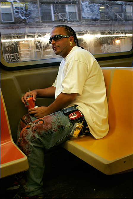 F train ~ 4th Ave. Brooklyn ~ 7:30pm - Click for next Image