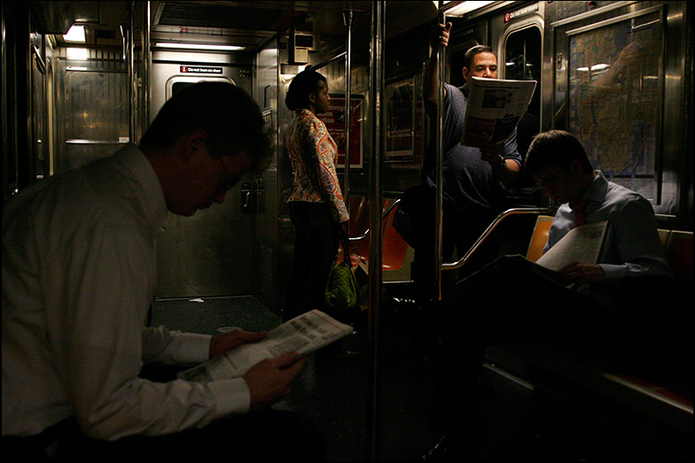 7 Train ~ Bryant Park ~ 9am - Click for next Image