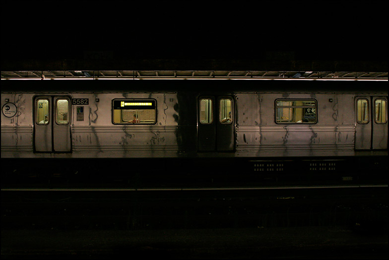 F Train ~ 4th Ave. Brooklyn ~ 7:30pm - Click for next Image