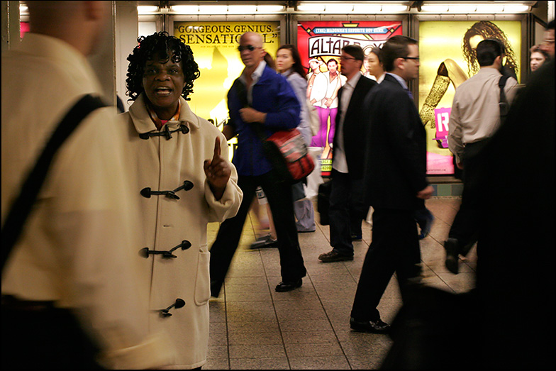 42nd St. Times Square ~ 9:30am - Click for next Image