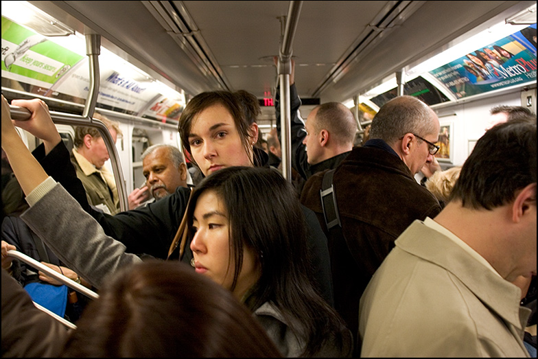 5 Train ~ midtown ~ 9:30am - Click for next Image