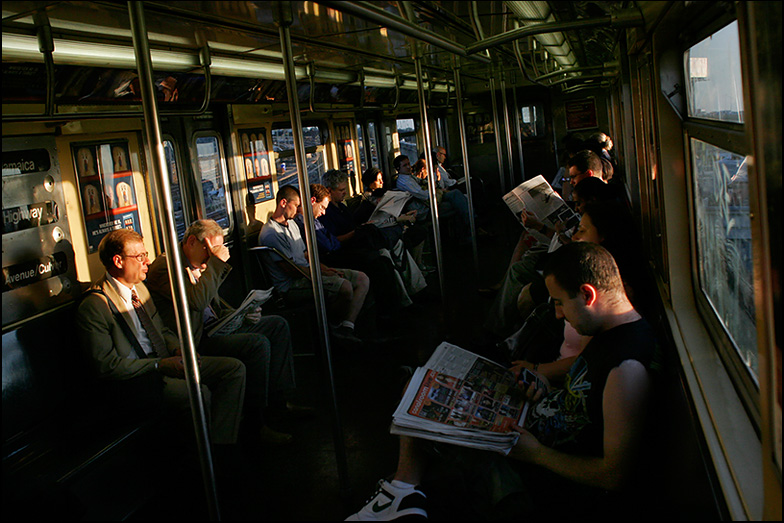 F Train ~ Smith & 9th st. ~ 6:25pm - Click for next Image