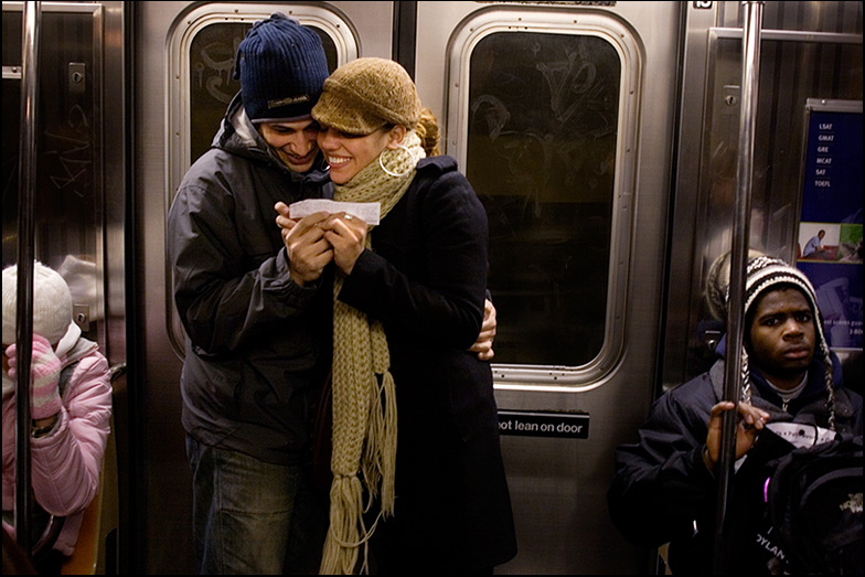 Q Train ~ Manhattan Bridge ~ 6:45pm - Click for next Image